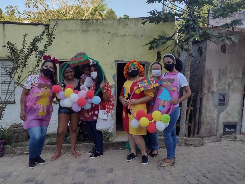 Camacã: Caravana da Alegria visita as crianças do Brogodó em Leoventura,